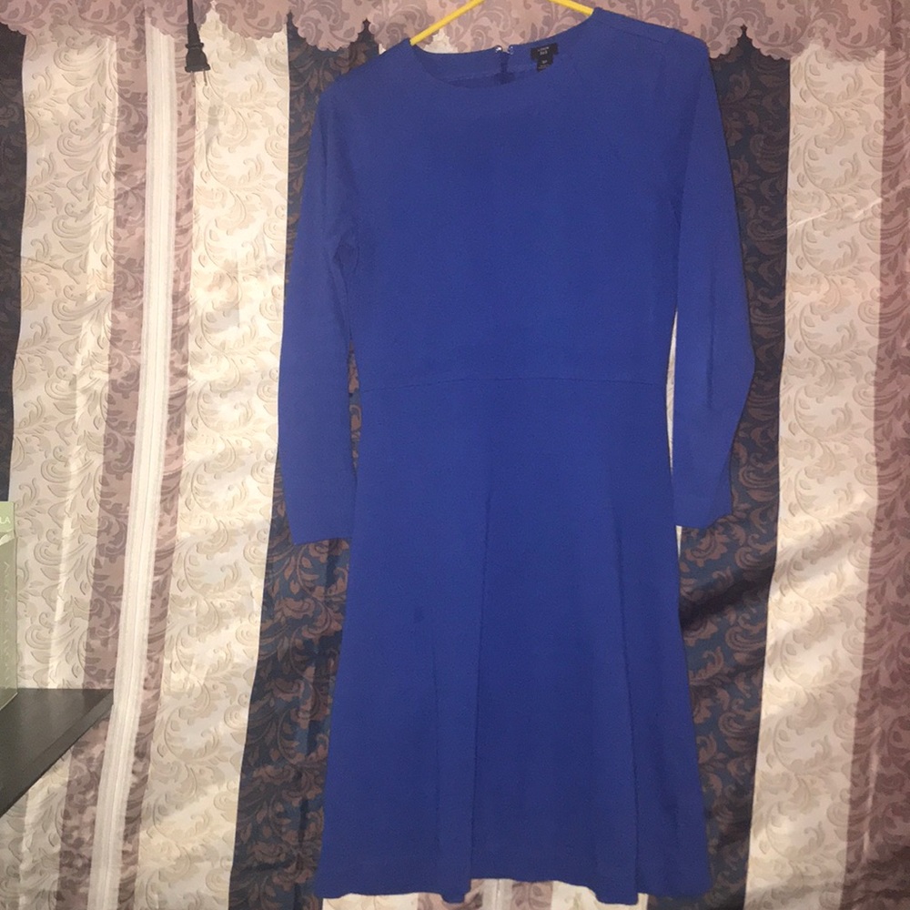J. Crew Royal Blue Dress